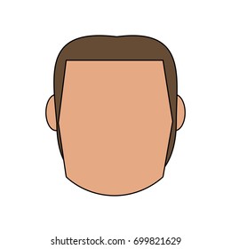 head of man avatar icon image 