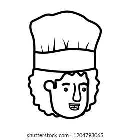 head of man cook avatar character