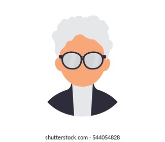 head man figure avatar portrait person people image vector icon logo