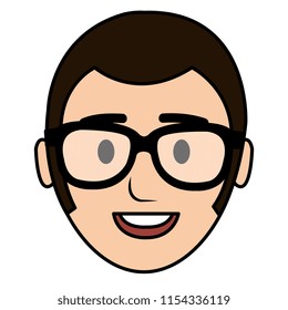 head man with glasses avatar