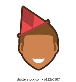 head man with hat party