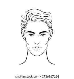 4,487 Man face lineart Images, Stock Photos & Vectors | Shutterstock