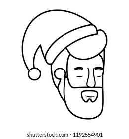head of man sleeping avatar character