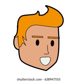 head of man young man icon image 