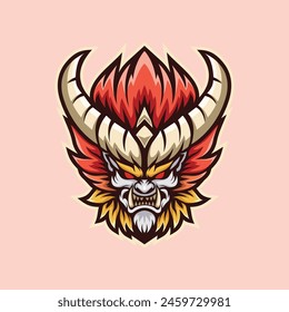 Head Mascot Vector Beast Face