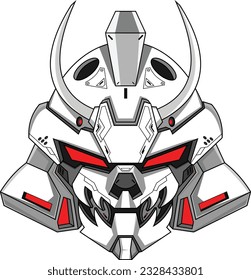 Head of Mecha Skull Ronin
