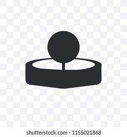 Head mirror vector icon isolated on transparent background, Head mirror logo concept