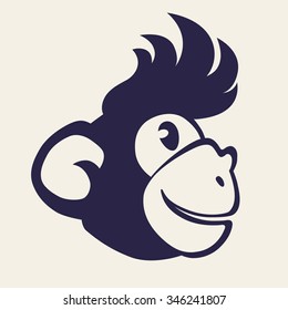 Head of the monkey