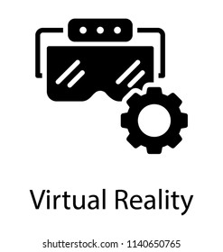 Head mounted device virtual reality glasses provides virtual reality for the wearer
