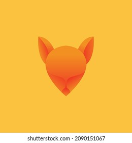 head Mouse Deer abstract logo symbol icon vector graphic design illustration idea creative 