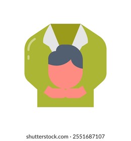 Head Off Trick Flat Icons, Vector illustration