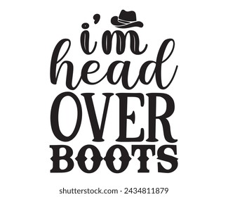 i'm head over boots design