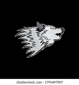 head Panthers vector illustration art