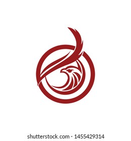 head of phoenix logo template