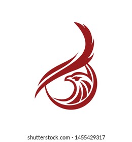 head of phoenix logo template