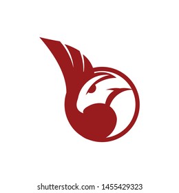 head of phoenix logo template