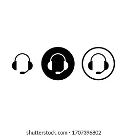Head phone icon vector illustration