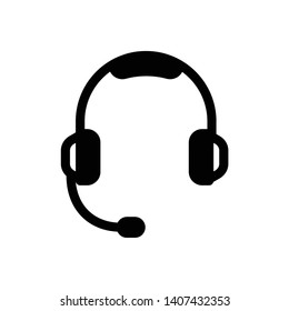 Head Phone Simple Icon Symbol Vector