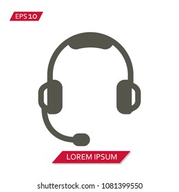Head Phone vector icon
