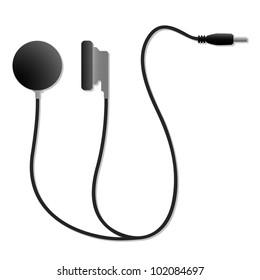 Head phones illustration