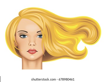 金髪 美女 のイラスト素材 画像 ベクター画像 Shutterstock