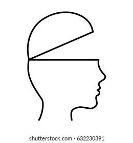 head profile icon