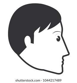 head profile man avatar character