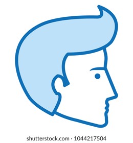 head profile man avatar character