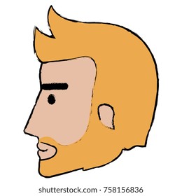 head profile man avatar character