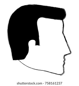 head profile man avatar character