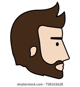 head profile man avatar character