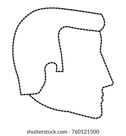 head profile man avatar character