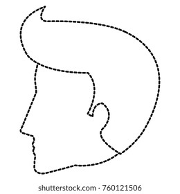 head profile man avatar character