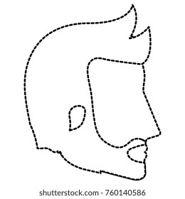 head profile man avatar character