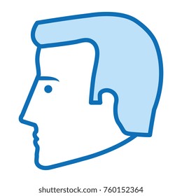 head profile man avatar character
