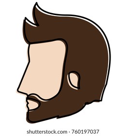 head profile man avatar character