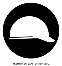 Head Protection Symbol Sign, Vector Illustration, Isolate On White Background Label. EPS10 