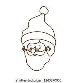 head santa claus avatar character