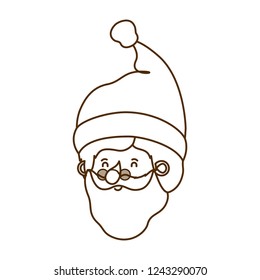 head santa claus avatar character