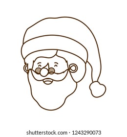 head santa claus avatar character