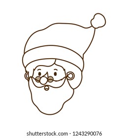 head santa claus avatar character