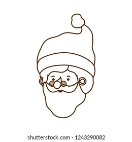 head santa claus avatar character
