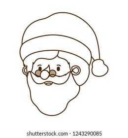 head santa claus avatar character