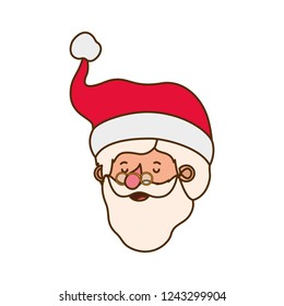 head santa claus avatar character