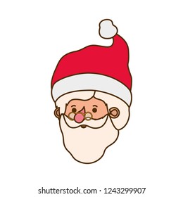 head santa claus avatar character