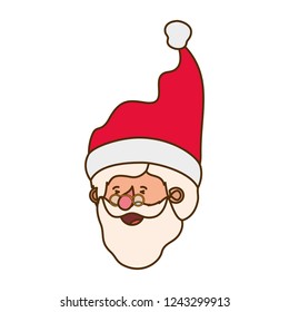 head santa claus avatar character