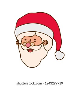 head santa claus avatar character