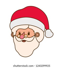 head santa claus avatar character