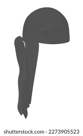 Head scarf cap. vector illustration