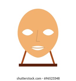head sculpture museum icon